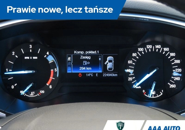 Ford Mondeo cena 42000 przebieg: 224937, rok produkcji 2016 z Sieraków małe 154